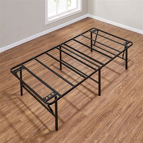 foldable metal platform bed frame